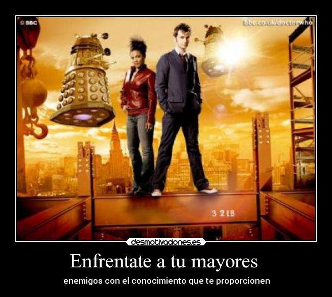 Enfrentate a tu mayores -