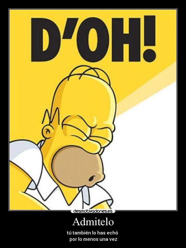 carteles doh-homero desmotivaciones