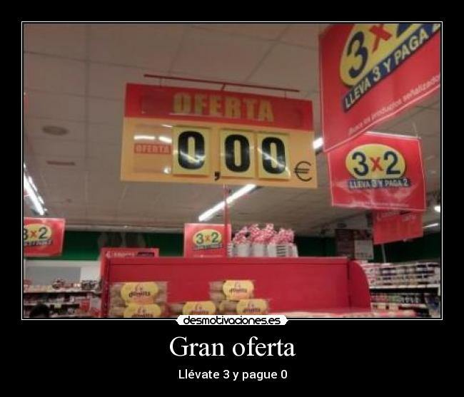 Gran oferta - 