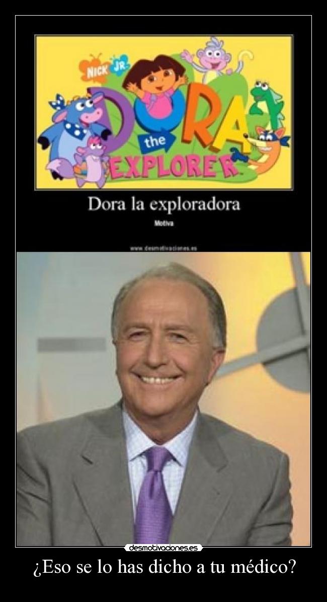 ¿Eso se lo has dicho a tu médico? - 