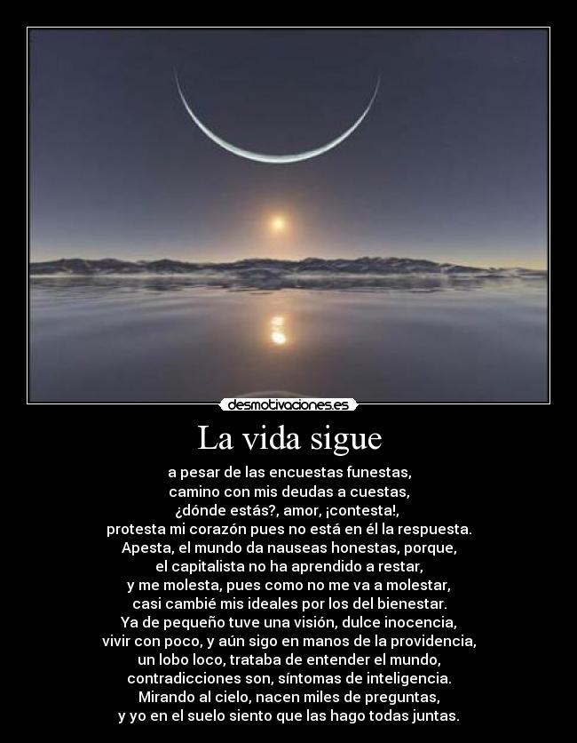 La vida sigue - 