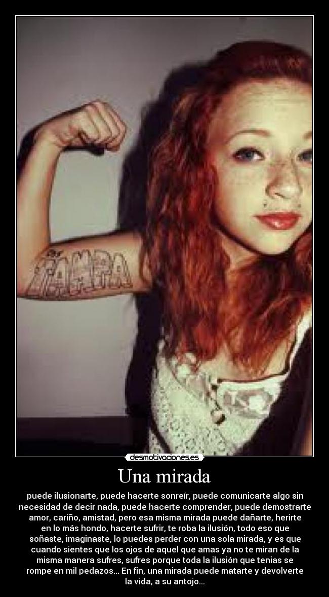 Una mirada -