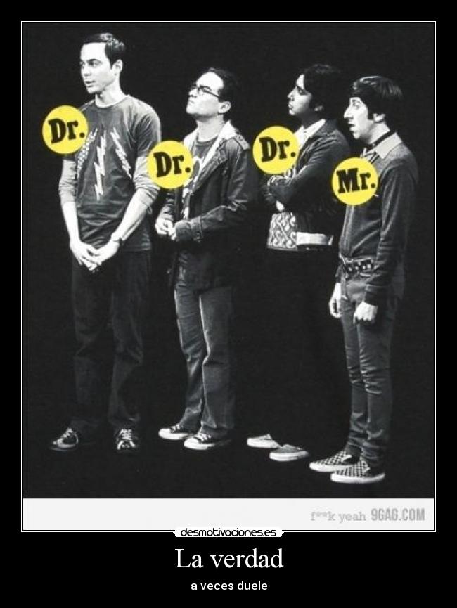 La verdad - a veces duele