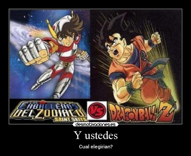 Y ustedes - Cual elegirian?