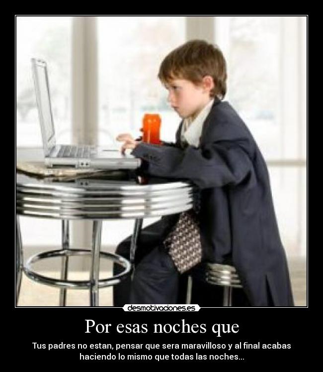 Por esas noches que - 