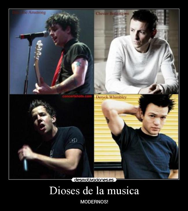 Dioses de la musica -