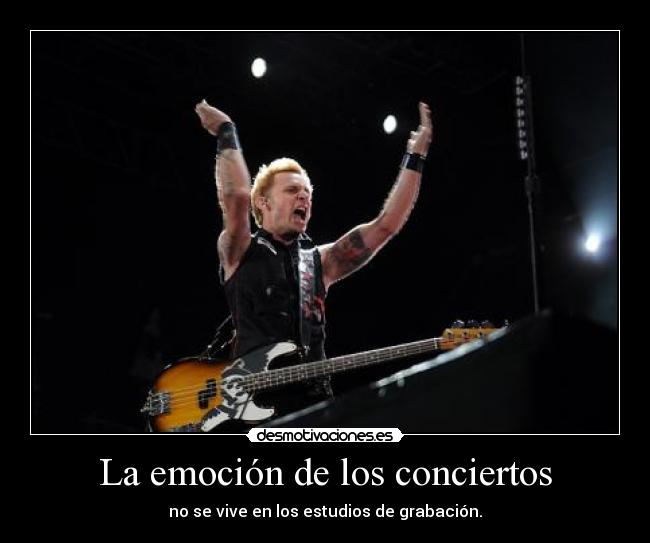 carteles conciertos mike dirnt green day desmotivaciones