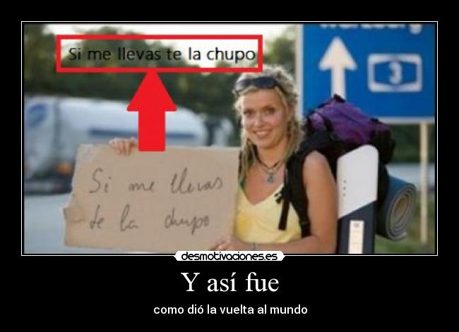 Y así fue - 