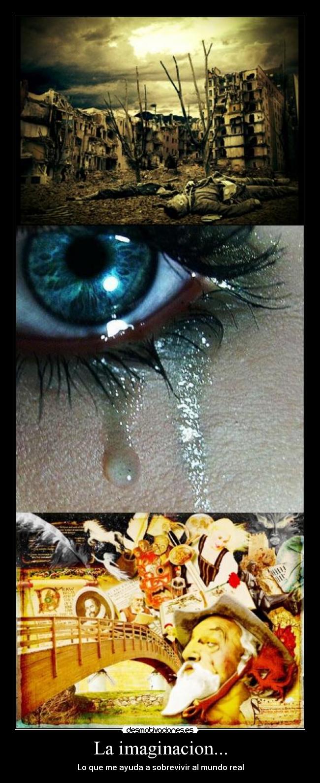 carteles imaginacion imaginacion desmotivaciones