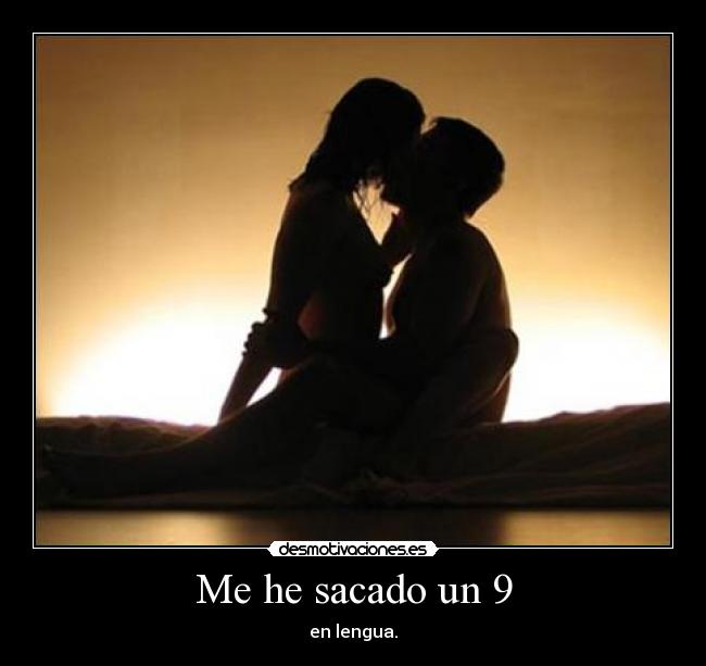 Me he sacado un 9 -