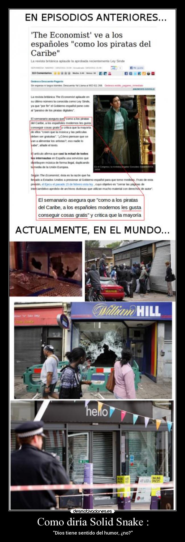 Como diría Solid Snake : -