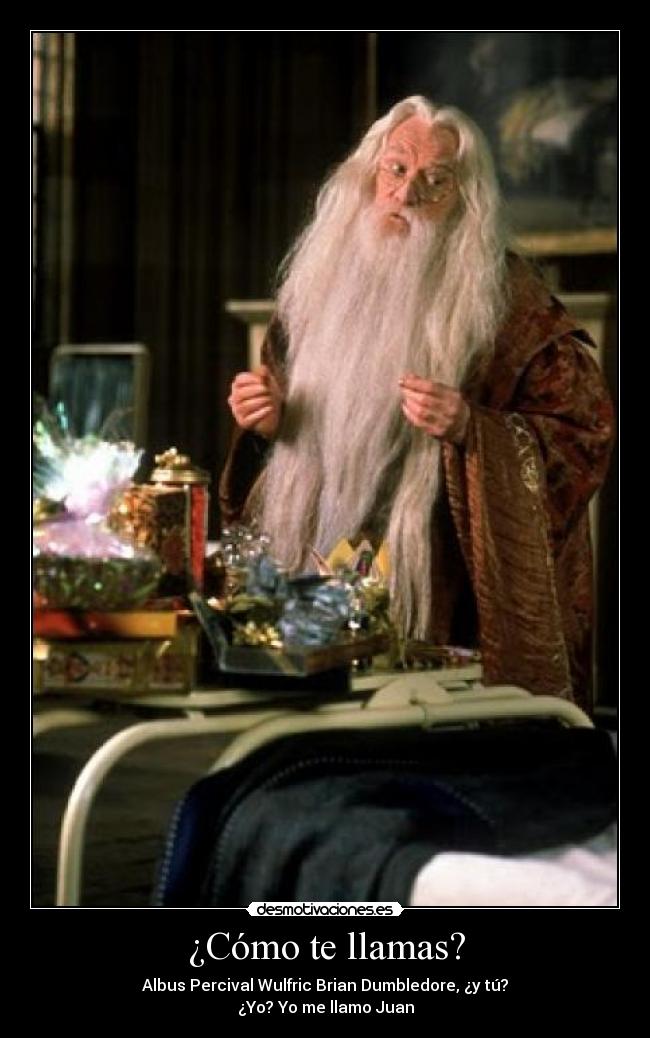 ¿Cómo te llamas? -