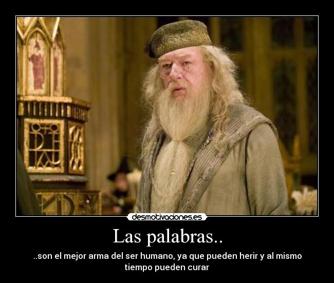 Las palabras.. -