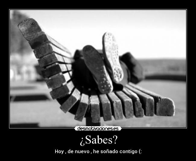 ¿Sabes? - 