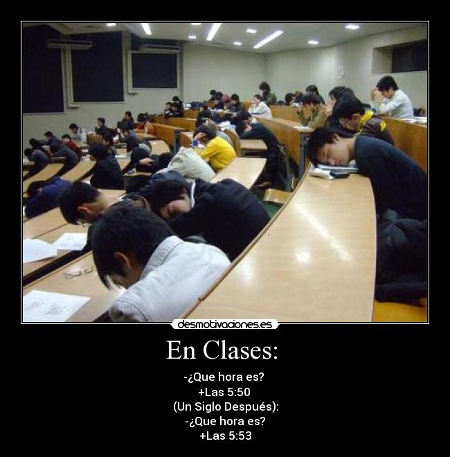 En Clases:  - 