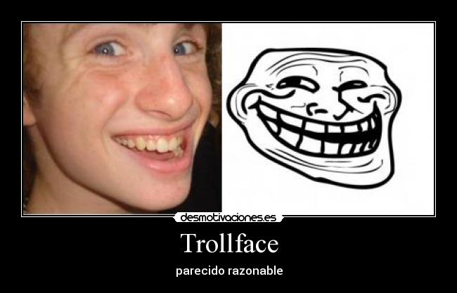 Trollface - parecido razonable