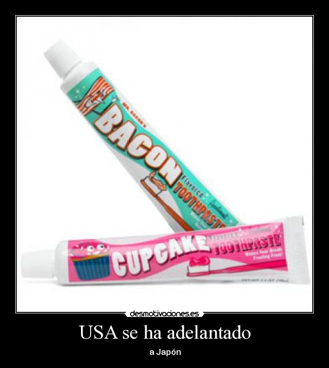 USA se ha adelantado - a Japón