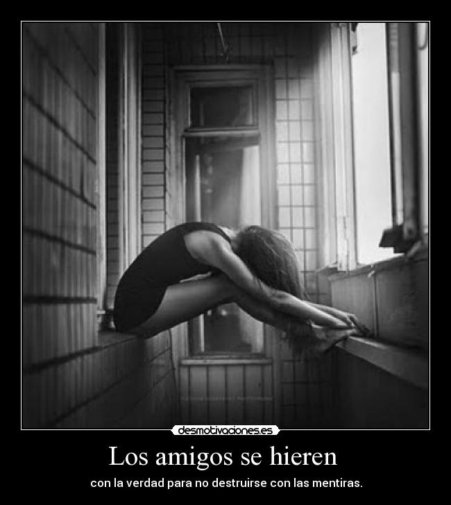 Los amigos se hieren  - 