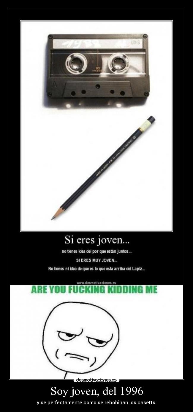 Soy joven, del 1996 - 