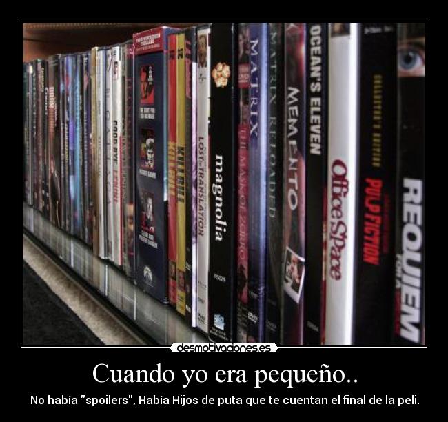 Cuando yo era pequeño.. - 