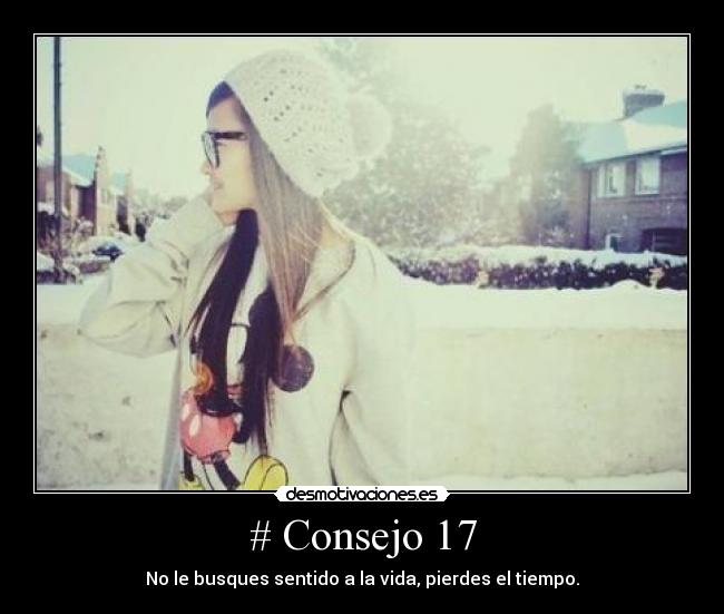 # Consejo 17 -