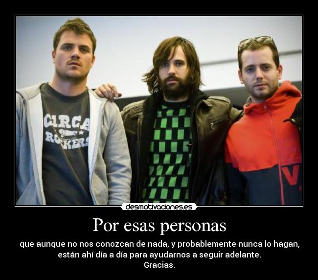Por esas personas - 