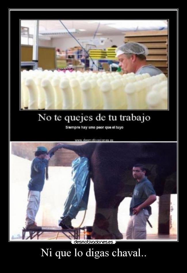 Ni que lo digas chaval.. -