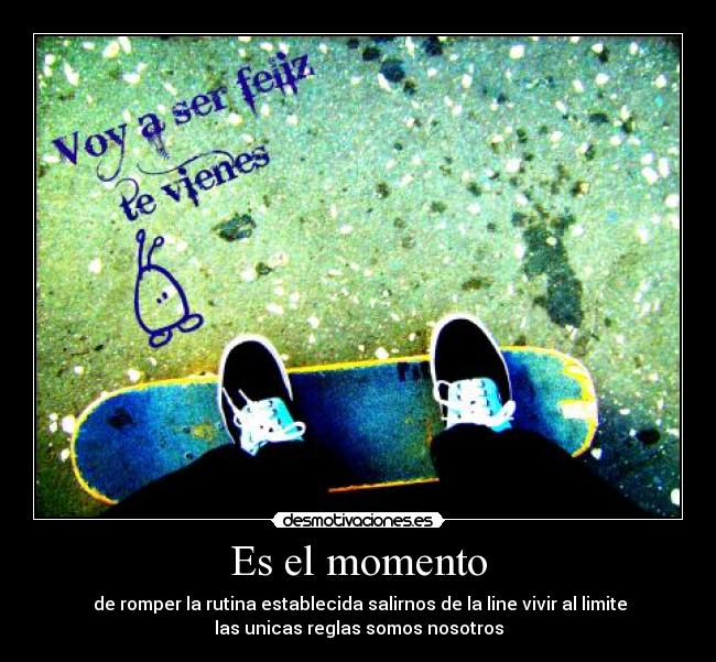 carteles skate desmotivaciones