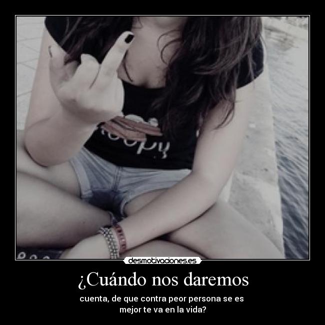 ¿Cuándo nos daremos - 
