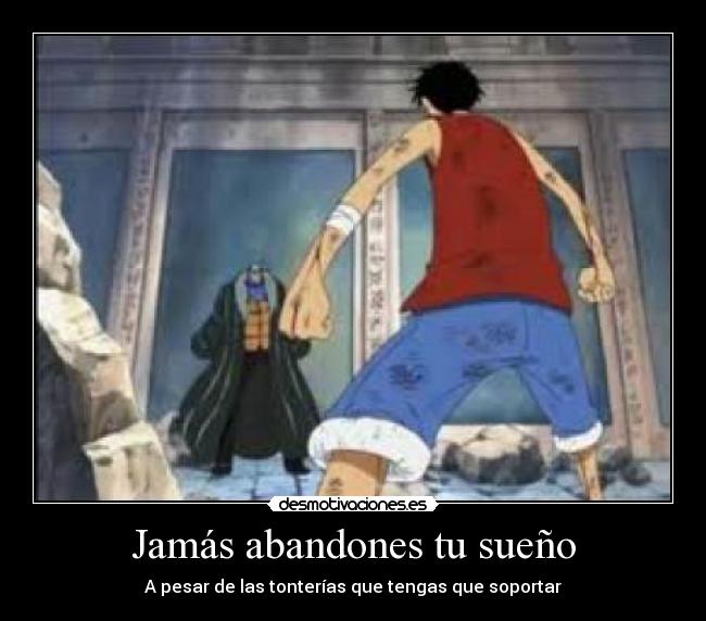 carteles luffy-cocodrilo desmotivaciones