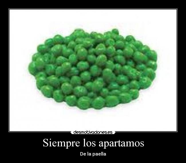 Siempre los apartamos -