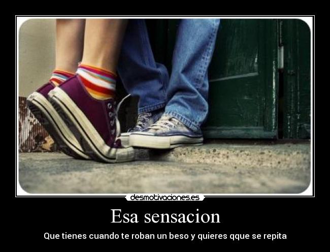 Esa sensacion - 