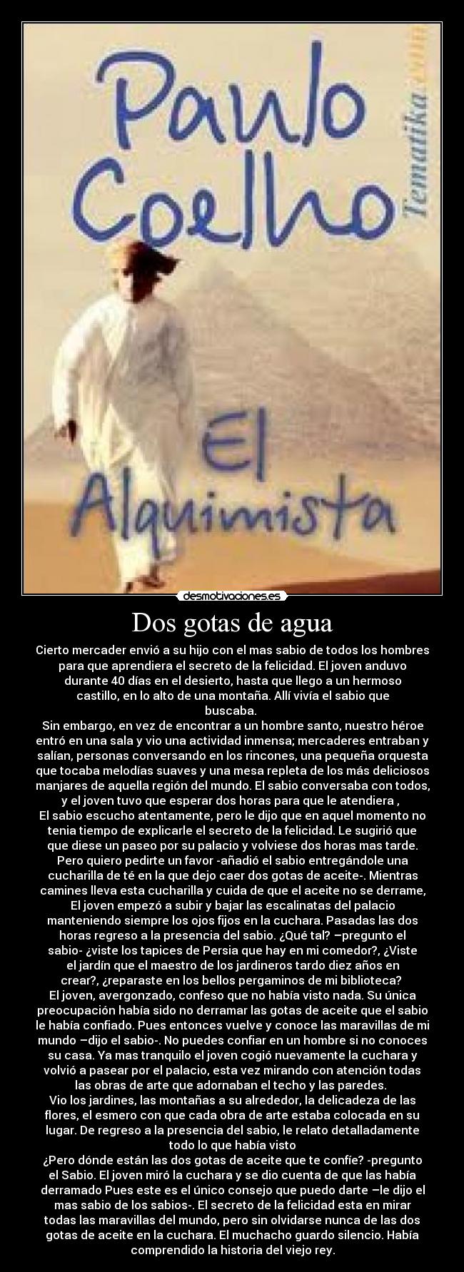 Dos gotas de agua -