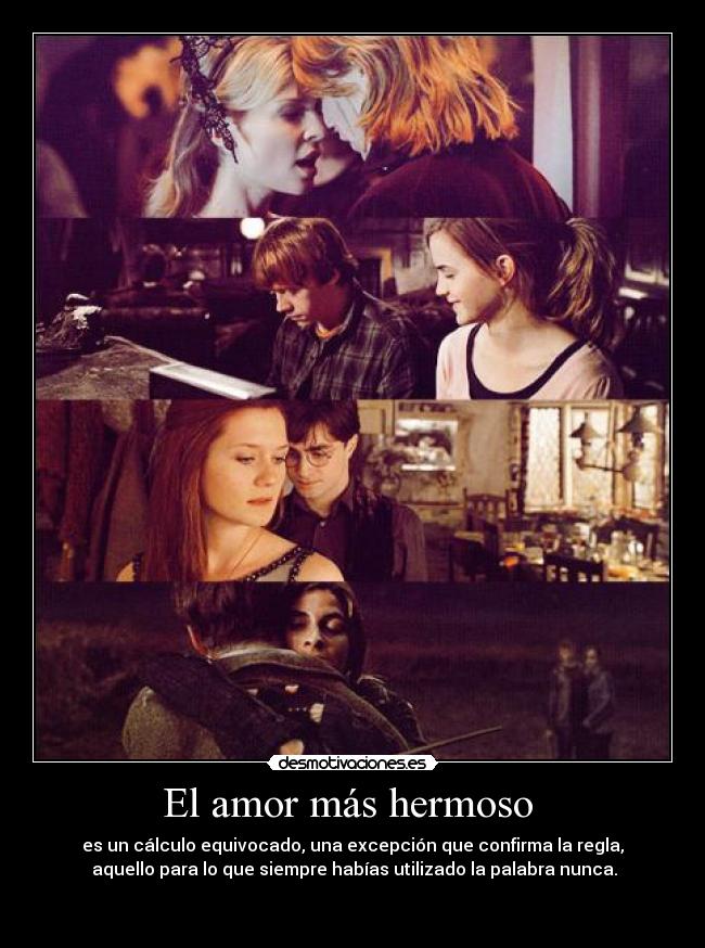 El amor más hermoso -