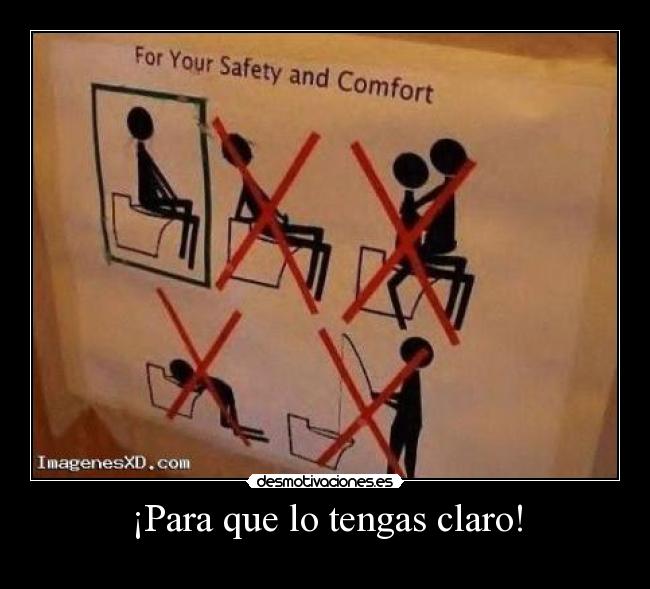 ¡Para que lo tengas claro! - 