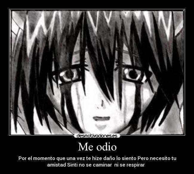 Me odio - 