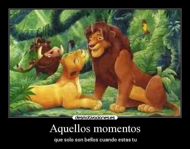 Aquellos momentos - 