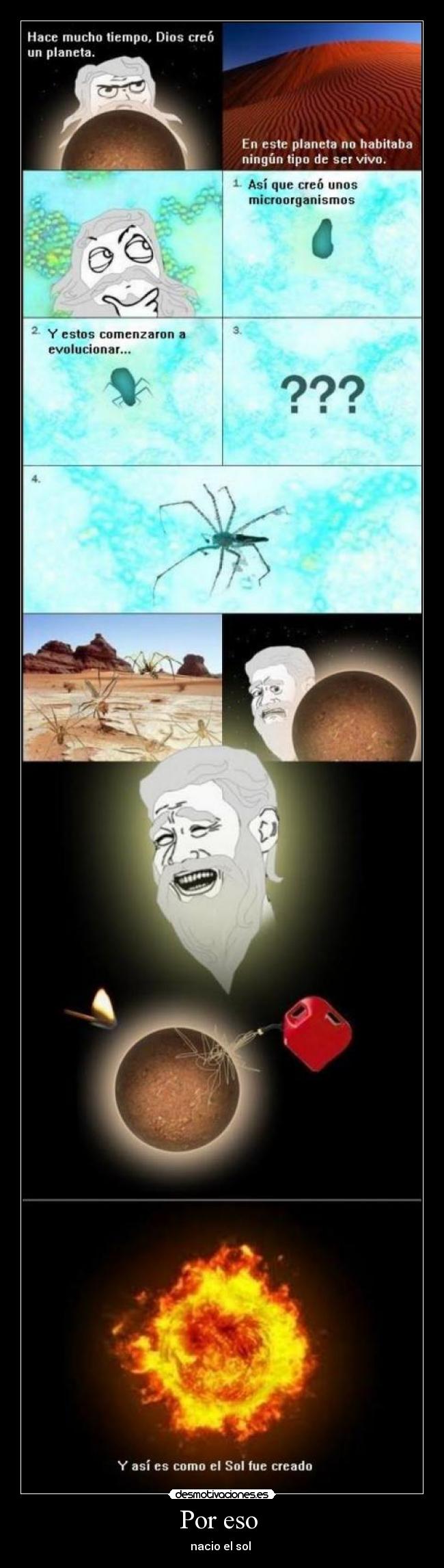 Por eso  - nacio el sol 