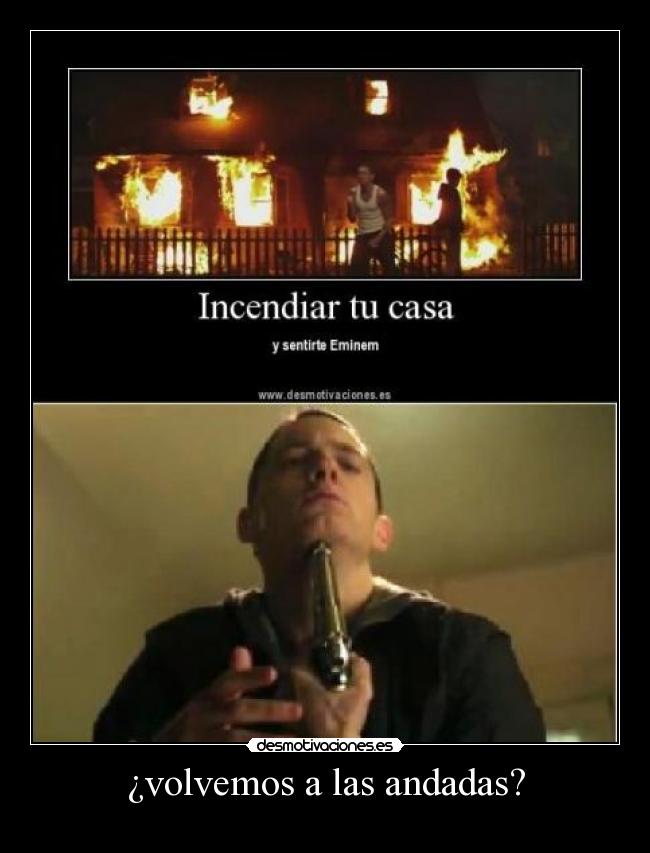 ¿volvemos a las andadas? -