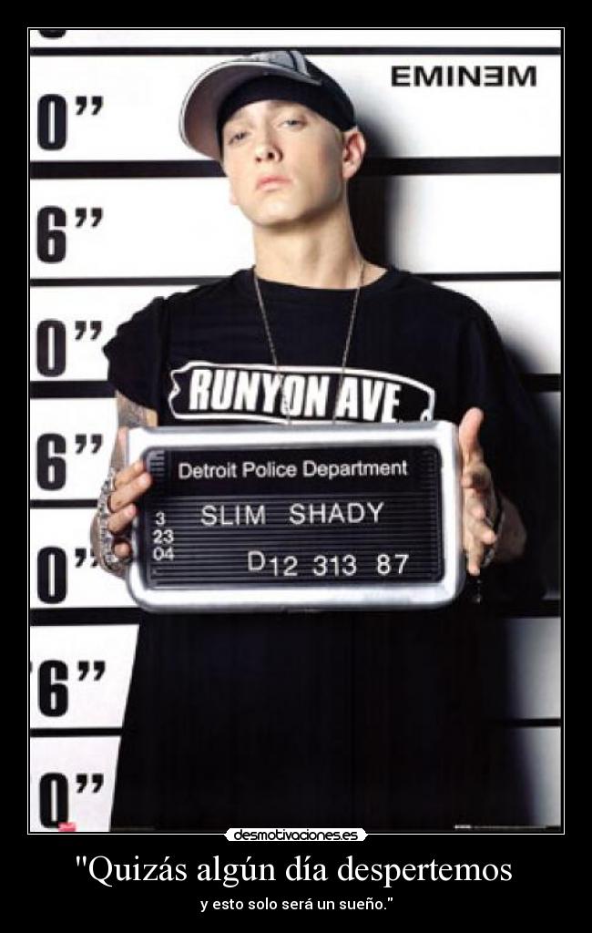 Quizás algún día despertemos - y esto solo será un sueño.