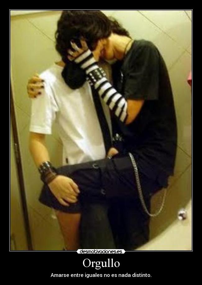 Orgullo - Amarse entre iguales no es nada distinto.