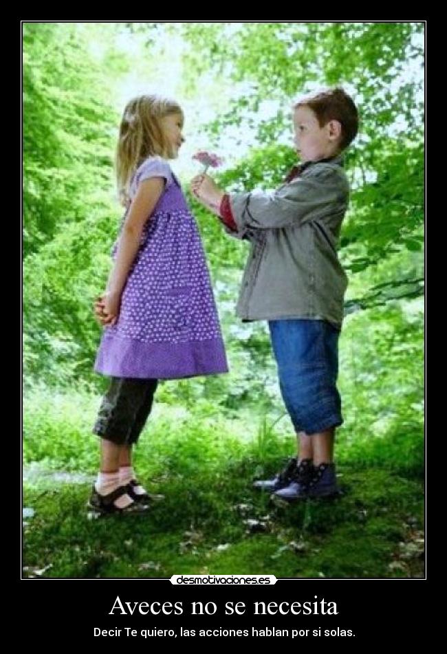 Aveces no se necesita -