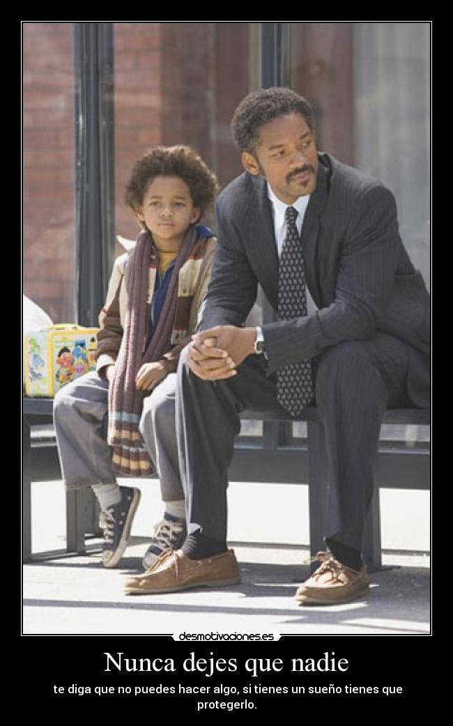 Nunca dejes que nadie - 