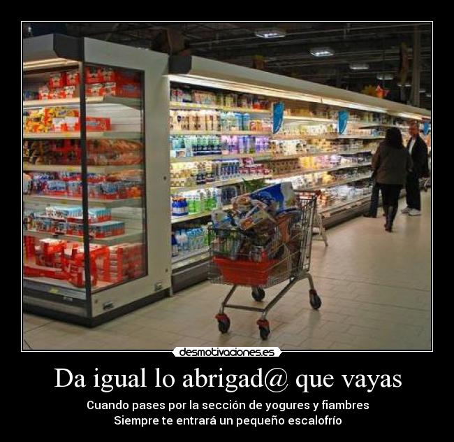 carteles escalofrio seccion yogures desmotivaciones desmotivaciones