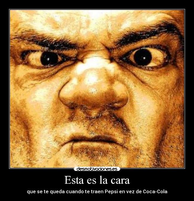 Esta es la cara -
