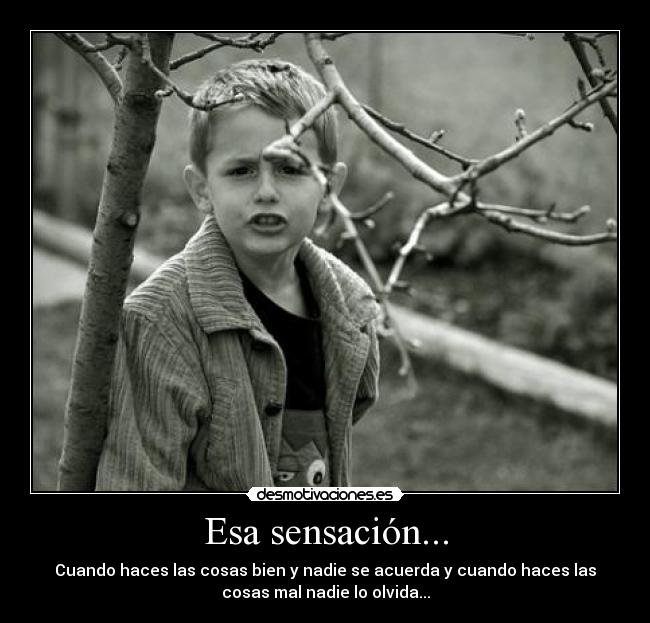 Esa sensación... -