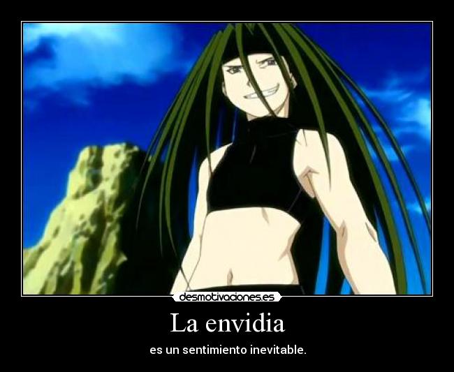 La envidia - es un sentimiento inevitable.