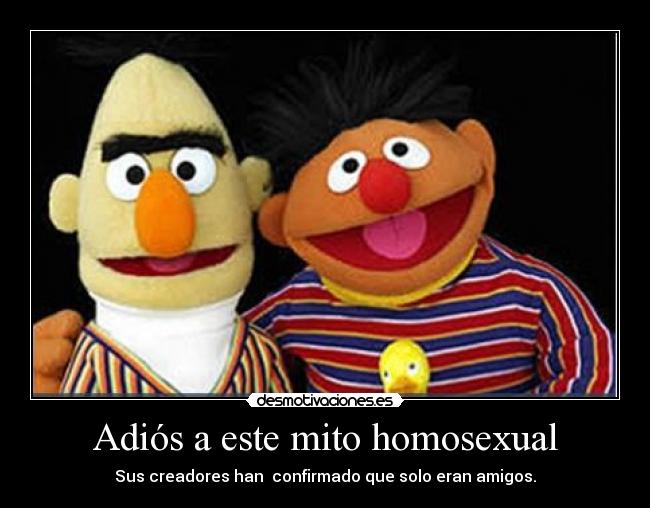 Adiós a este mito homosexual - 