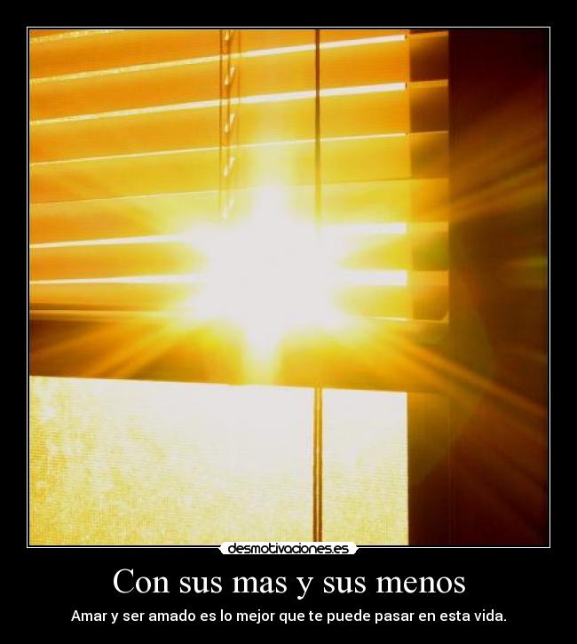 Con sus mas y sus menos - 