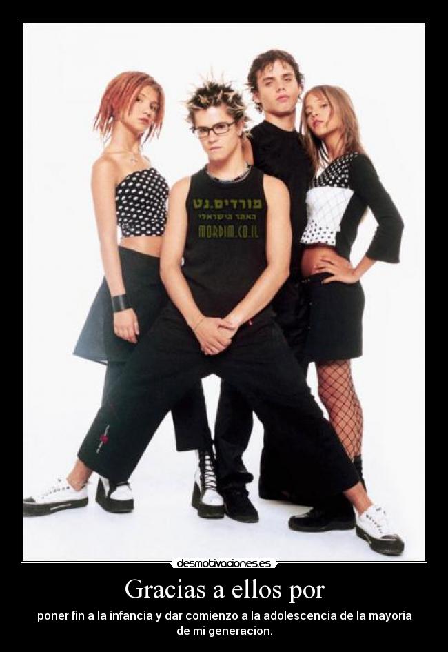 Gracias a ellos por -